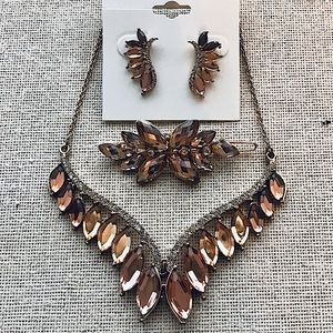 Rose Gold Jewelry Bundle - EUC